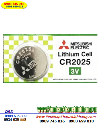 Tianqiu CR2025; Pin 3v lithium Tianqiu CR2025 chính hãng Made in China